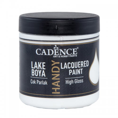 Cadence Handy Lake Vernikli Mobilya Boyası 001 Beyaz 250ml - 001 Beyaz