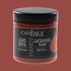 Cadence - Cadence Handy Lake Vernikli Mobilya Boyası 017 Scarlet Kırmızı 250ml