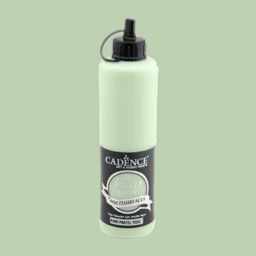 Cadence Hybrid Acrylic For Multisurfaces Tüm Yüzeyler İçin Akrilik Boya 500ml H045 Yeşil