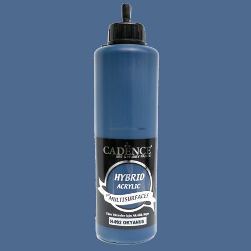 Cadence Hybrid Acrylic For Multisurfaces Tüm Yüzeyler İçin Akrilik Boya 500ml H092 Okyanus Cadence Hybrid Acrylic For Multisurfaces Tüm Yüzeyler İçin Akrilik Boya 500ml H092 Okyanus
