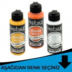 Cadence - Cadence Hybrid Acrylic For Multisurfaces Tüm Yüzeyler İçin Akrilik Boya 120ml Mavi Tonlar