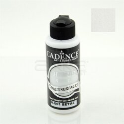 Cadence Hybrid Acrylic For Multisurfaces Tüm Yüzeyler İçin Akrilik Boya 120ml H001 Beyaz - Thumbnail