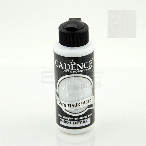 Cadence Hybrid Acrylic For Multisurfaces Tüm Yüzeyler İçin Akrilik Boya 120ml H001 Beyaz - H001 Beyaz