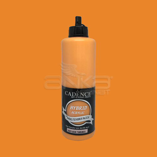 Cadence Hybrid Acrylic For Multisurfaces Tüm Yüzeyler İçin Akrilik Boya 500ml H-011 Açık Turuncu - H011 AÇIK TURUNCU