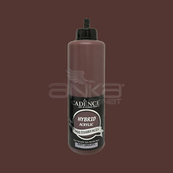 Cadence - Cadence Hybrid Acrylic For Multisurfaces Tüm Yüzeyler İçin Akrilik Boya 500ml H-017 Çikolata