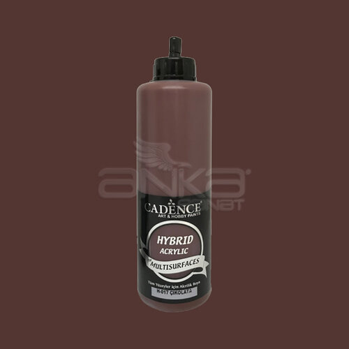 Cadence Hybrid Acrylic For Multisurfaces Tüm Yüzeyler İçin Akrilik Boya 500ml H-017 Çikolata - H017 Çikolata