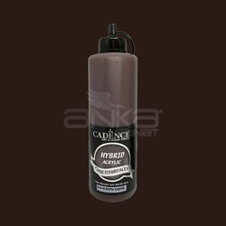 Cadence - Cadence Hybrid Acrylic For Multisurfaces Tüm Yüzeyler İçin Akrilik Boya 500ml H-018 Koyu Kahve