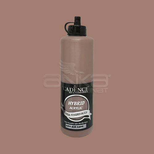 Cadence Hybrid Acrylic For Multisurfaces Tüm Yüzeyler İçin Akrilik Boya 500ml H-019 Açık Kahve - H019 AÇIK KAHVE