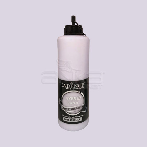 Cadence Hybrid Acrylic For Multisurfaces Tüm Yüzeyler İçin Akrilik Boya 500ml H031 Açık Lila - H031 AÇIK LİLA