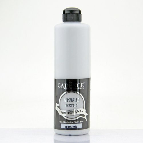 Cadence Hybrid Acrylic For Multisurfaces Tüm Yüzeyler İçin Akrilik Boya 500ml H086 Kül