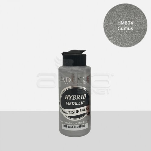 Cadence Hybrid Metallic For Multisurfaces Tüm Yüzeyler İçin Metalik Boya 120ml H804 Metalik Gümüş - H804 Metalik Gümüş
