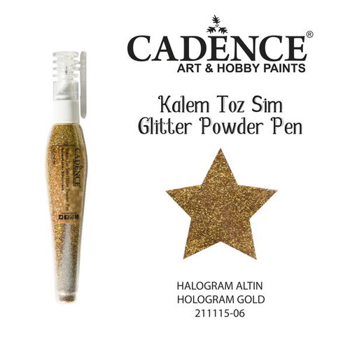 Cadence Kalem Toz Sim Hologram Altın 211115-06 - 211115-06 Altın