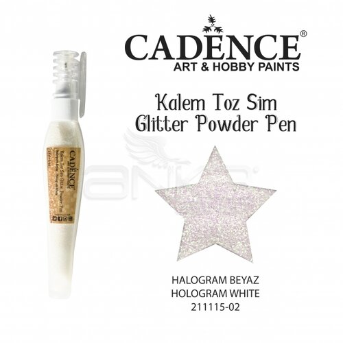 Cadence Kalem Toz Sim Hologram Beyaz 211115-02 - 211115-02 Beyaz