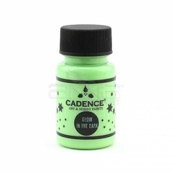 Cadence - Cadence Karanlıkta Parlayan Boya Glow in The Dark 50ml Koyu Yeşil