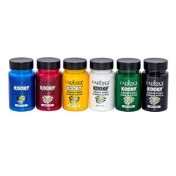 Cadence - Cadence Kooky Parmak Boya Seti 6 Renk 6x30ml (1)