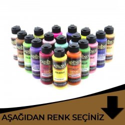 Cadence - Cadence Premium Akrilik Boya 120ml Kahve Tonlar