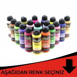 Cadence - Cadence Premium Akrilik Boya 120ml Kırmızı Tonlar