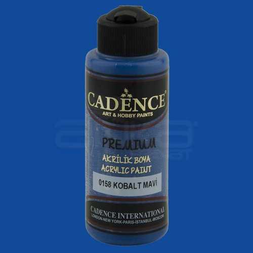 Cadence Premium Akrilik Boya 120ml 0158 Kobalt Mavi - 0158 Kobalt Mavi