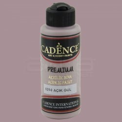Cadence - Cadence Premium Akrilik Boya 120ml 0250 Açık Gül