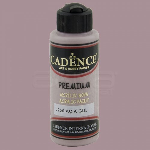 Cadence Premium Akrilik Boya 120ml 0250 Açık Gül - 0250 Açık Gül