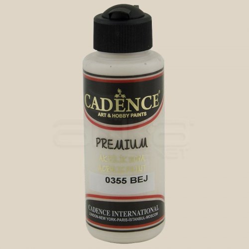 Cadence Premium Akrilik Boya 120ml 0355 Bej