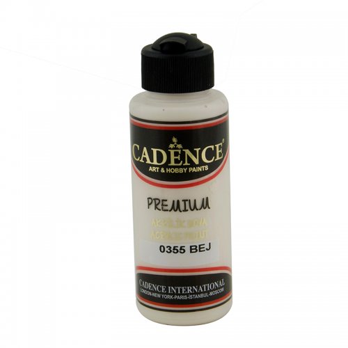 Cadence Premium Akrilik Boya 120ml 0355 Bej