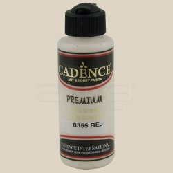 Cadence - Cadence Premium Akrilik Boya 120ml 0355 Bej (1)