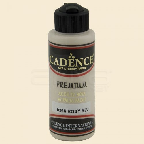 Cadence Premium Akrilik Boya 120ml 0366 Rosy Bej - 0366 Rosy Bej