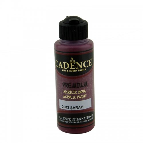 Cadence Premium Akrilik Boya 120ml 2002 Şarap - 2002 Şarap