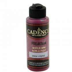 Cadence - Cadence Premium Akrilik Boya 120ml 2004 Vişne (1)