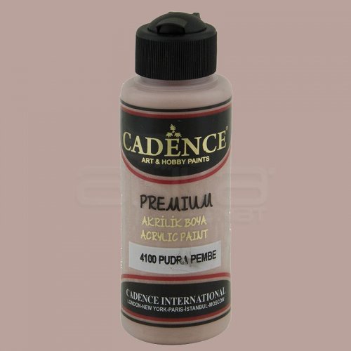 Cadence Premium Akrilik Boya 120ml 4100 Pudra Pembe - 4100 Pudra Pembe