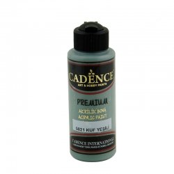 Cadence - Cadence Premium Akrilik Boya 120ml 5021 Küf Yeşili