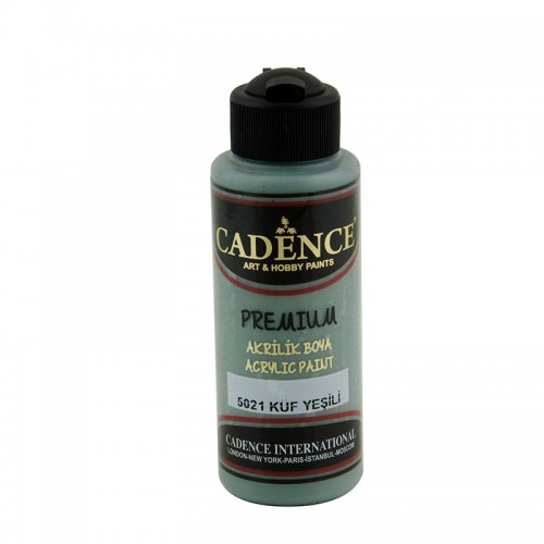 Cadence Premium Akrilik Boya 120ml 5021 Küf Yeşili - 5021 Küf Yeşili