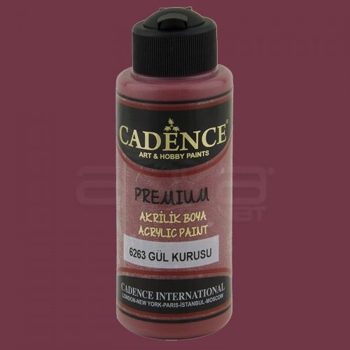 Cadence Premium Akrilik Boya 120ml 6263 Gül Kurusu - 6263 Gül Kurusu