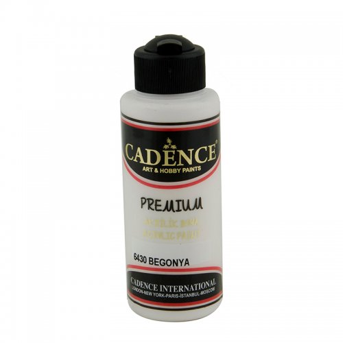 Cadence Premium Akrilik Boya 120ml 6430 Begonya - 6430 Begonya