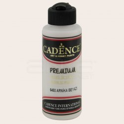Cadence - Cadence Premium Akrilik Boya 120ml 6450 Arnika Beyaz