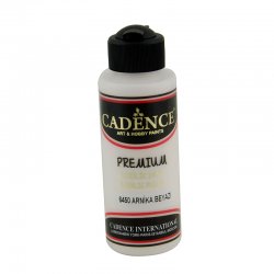 Cadence - Cadence Premium Akrilik Boya 120ml 6450 Arnika Beyaz (1)