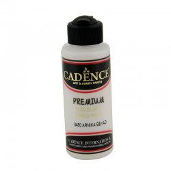 Cadence Premium Akrilik Boya 120ml 6450 Arnika Beyaz - Thumbnail