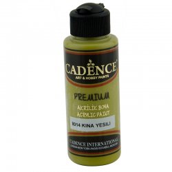Cadence - Cadence Premium Akrilik Boya 120ml 8014 Kına Yeşili (1)