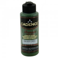 Cadence - Cadence Premium Akrilik Boya 120ml 8020 Avcı Yeşili (1)