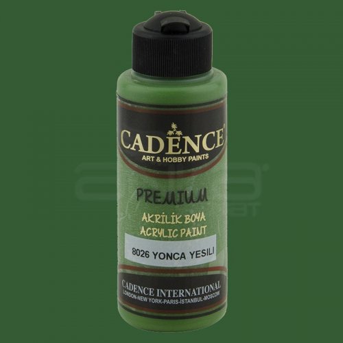 Cadence Premium Akrilik Boya 120ml 8026 Yonca Yeşili - 8026 Yonca Yeşili