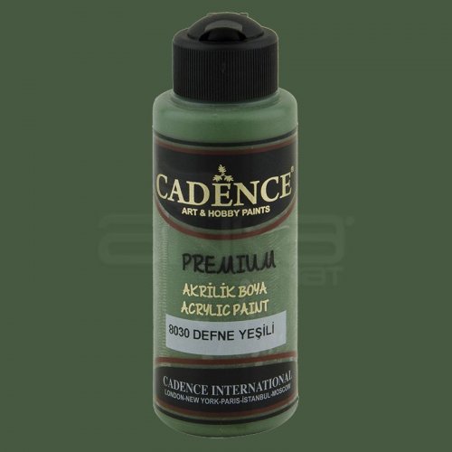 Cadence Premium Akrilik Boya 120ml 8030 Defne Yeşili
