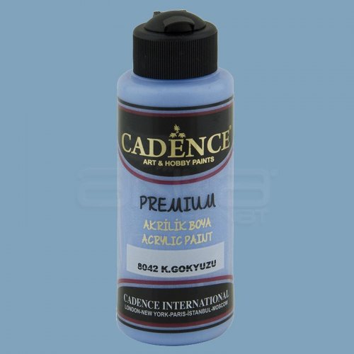 Cadence Premium Akrilik Boya 120ml 8042 K. Gökyüzü