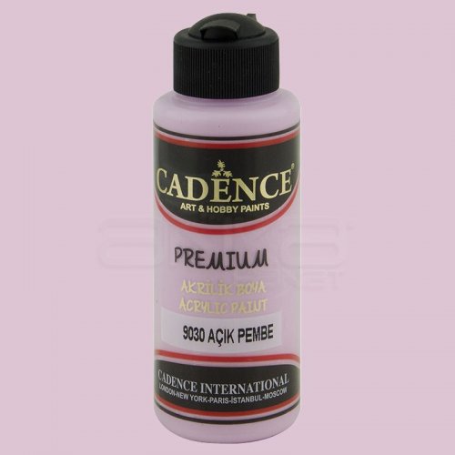 Cadence Premium Akrilik Boya 120ml 9030 Açık Pembe - 9030 Açık Pembe