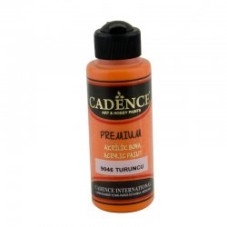 Cadence - Cadence Premium Akrilik Boya 120ml 9046 Turuncu (1)