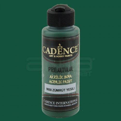 Cadence Premium Akrilik Boya 120ml 9050 Zümrüt Yeşili - 9050 Zümrüt Yeşili