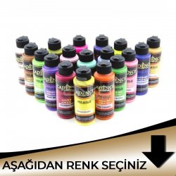 Cadence - Cadence Premium Akrilik Boya 120ml Metalik Tonlar