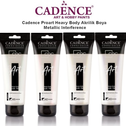 Cadence Proart Heavy Body Akrilik Boya Metallic Interference