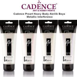 Cadence - Cadence Proart Heavy Body Akrilik Boya Metallic Interference