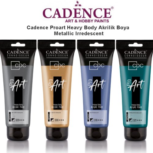 Cadence Proart Heavy Body Akrilik Boya Metallic Irredescent